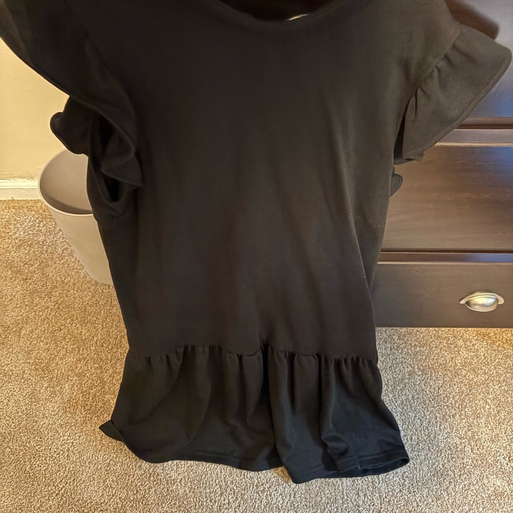 Black Women's mini dress